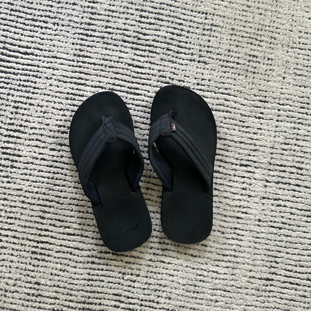 Reef Kids Blue and Black Flip Flops
